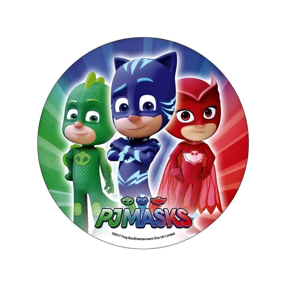 Pj mask Super pigiamini cialda per torta