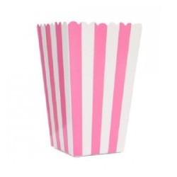 scatoli per pop corn rosa