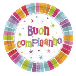 piatti Buon Compleanno