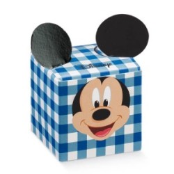 cubo topolino quadrettato blu