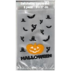 Sacchettini Halloween 6 pezzi