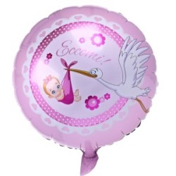 nascita palloncino bimba