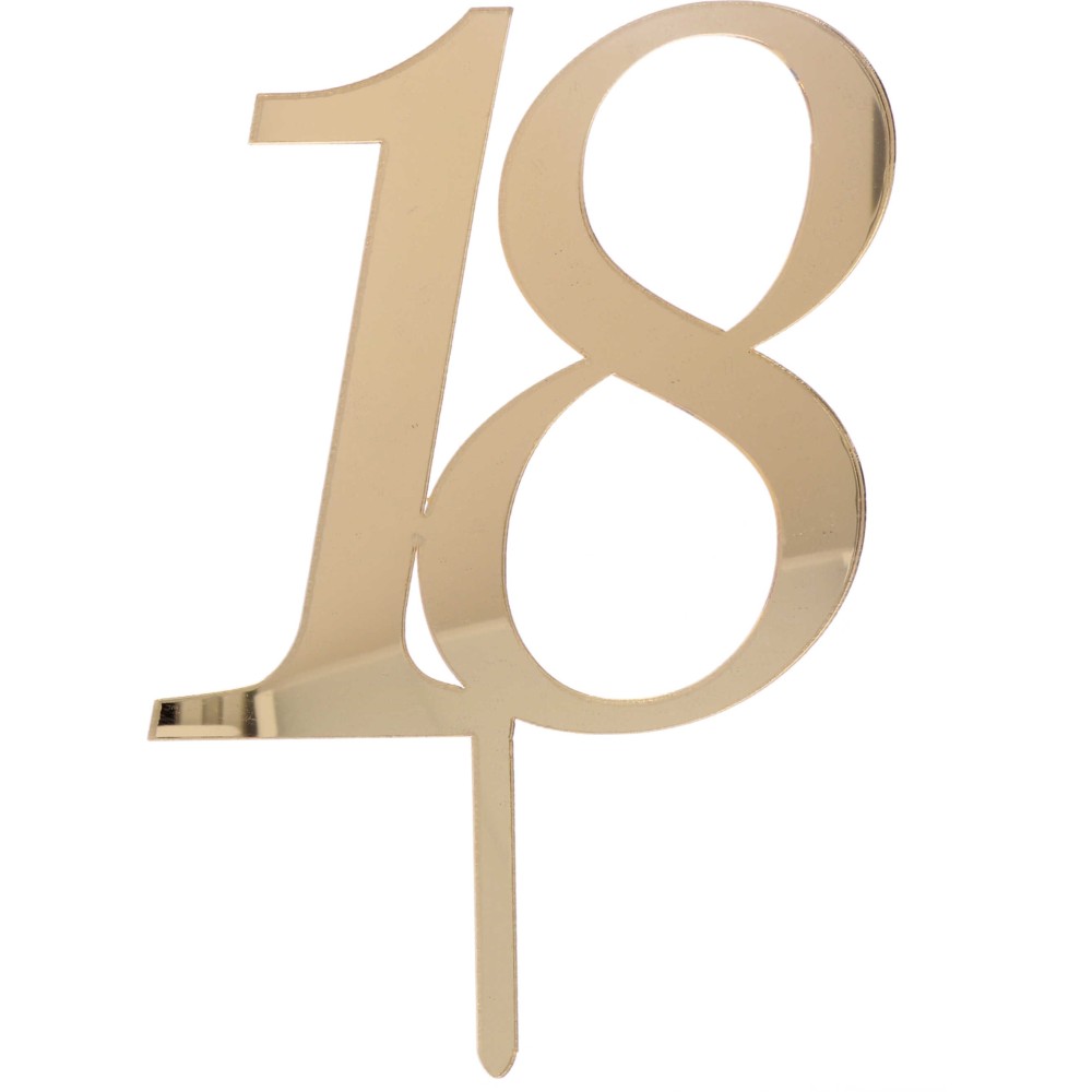 Cake Topper 18 anni