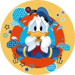Cialda paperino disney per torta di compleanno