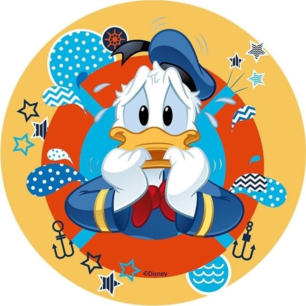 Cialda paperino disney per torta di compleanno