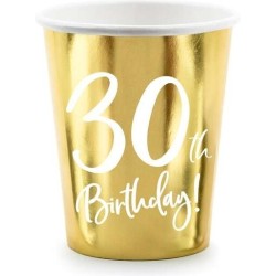 30 anni festa bicchieri