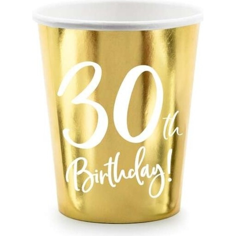 30 anni festa bicchieri