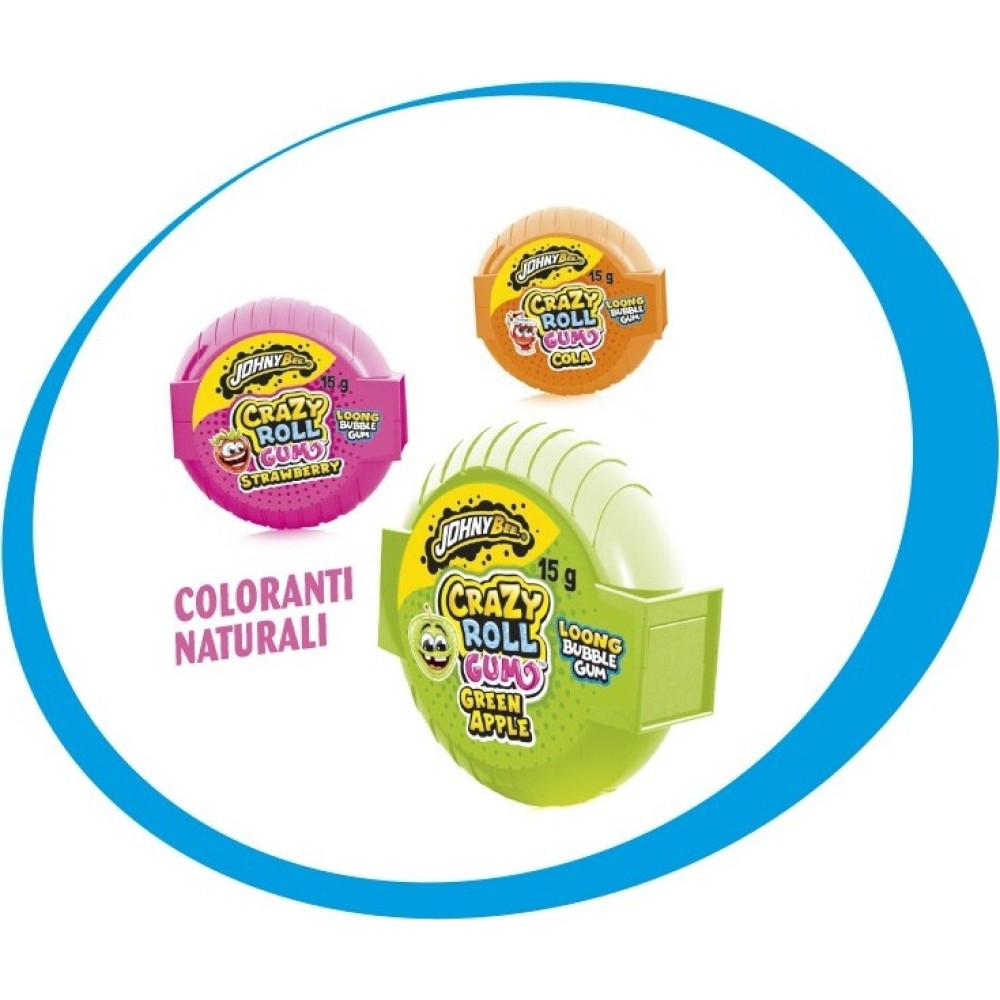 Gomma da masticare Crazy Roll 15g | Graziano Sas