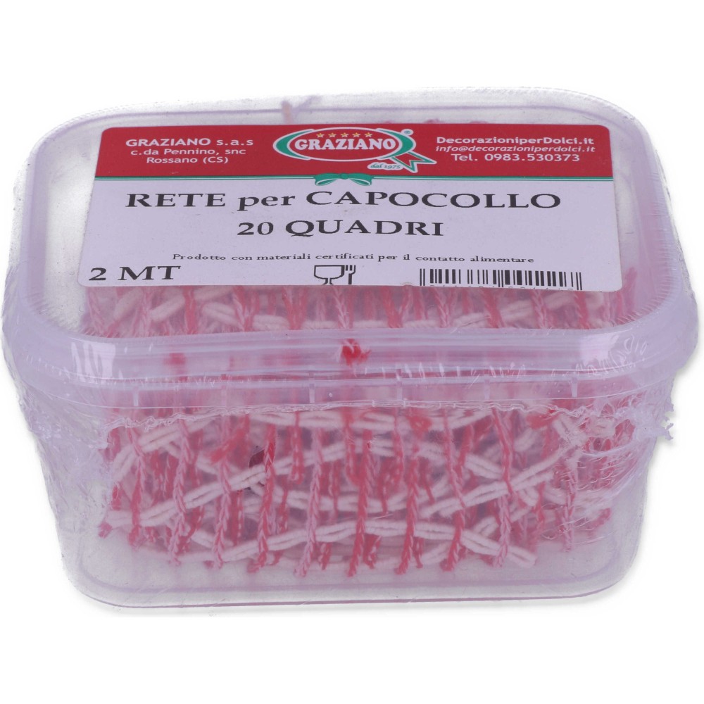 Rete per Capocollo 20 Quadri - 2 Metri | Graziano Sas