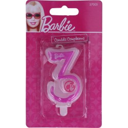 Candelina numerale Barbie | Graziano Sas