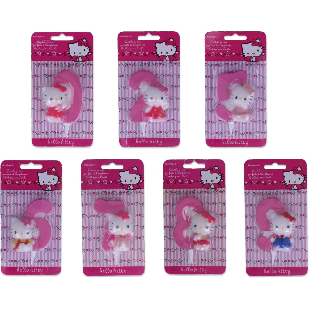 Candelina numerale Hello Kitty | Graziano Sas
