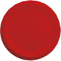 Sottopiatti Diamant Rosso 5 Pz | Graziano Sas