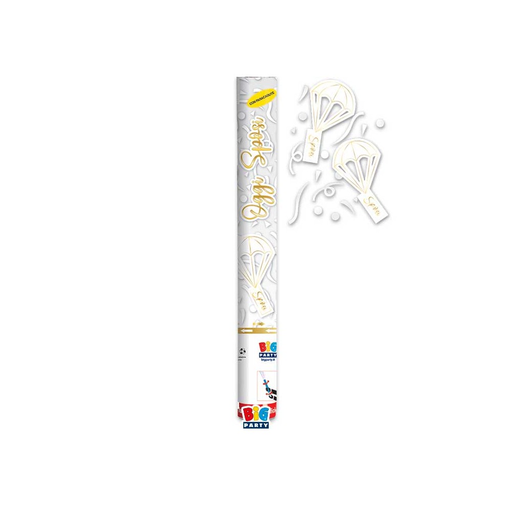 Cannon Sposi con Paracadute 60 cm | Graziano Sas
