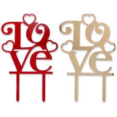 Cake Topper Love | Graziano Sas