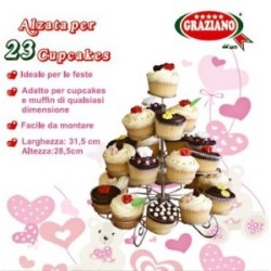 Alzata per 23 Cupcakes