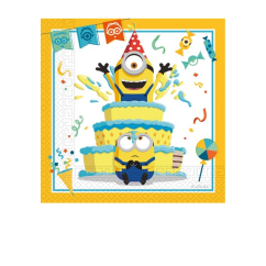 Minions Tovaglioli 20 Pz. | Graziano Sas