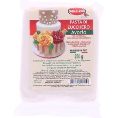 Pasta di zucchero Avorio 250g | Graziano Sas