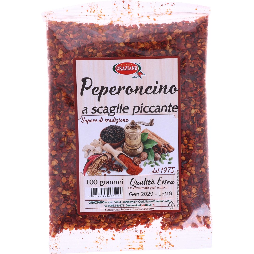 Peperoncino Piccante a scaglie | Graziano Sas
