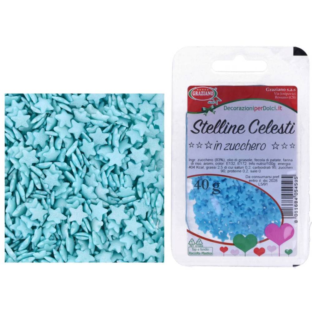 Stelline celesti 40g | Graziano Sas