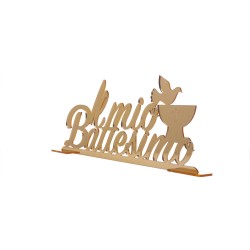 Scritta Battesimo Plex | Graziano Sas