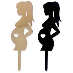 Cake Topper Gravidanza | Graziano Sas