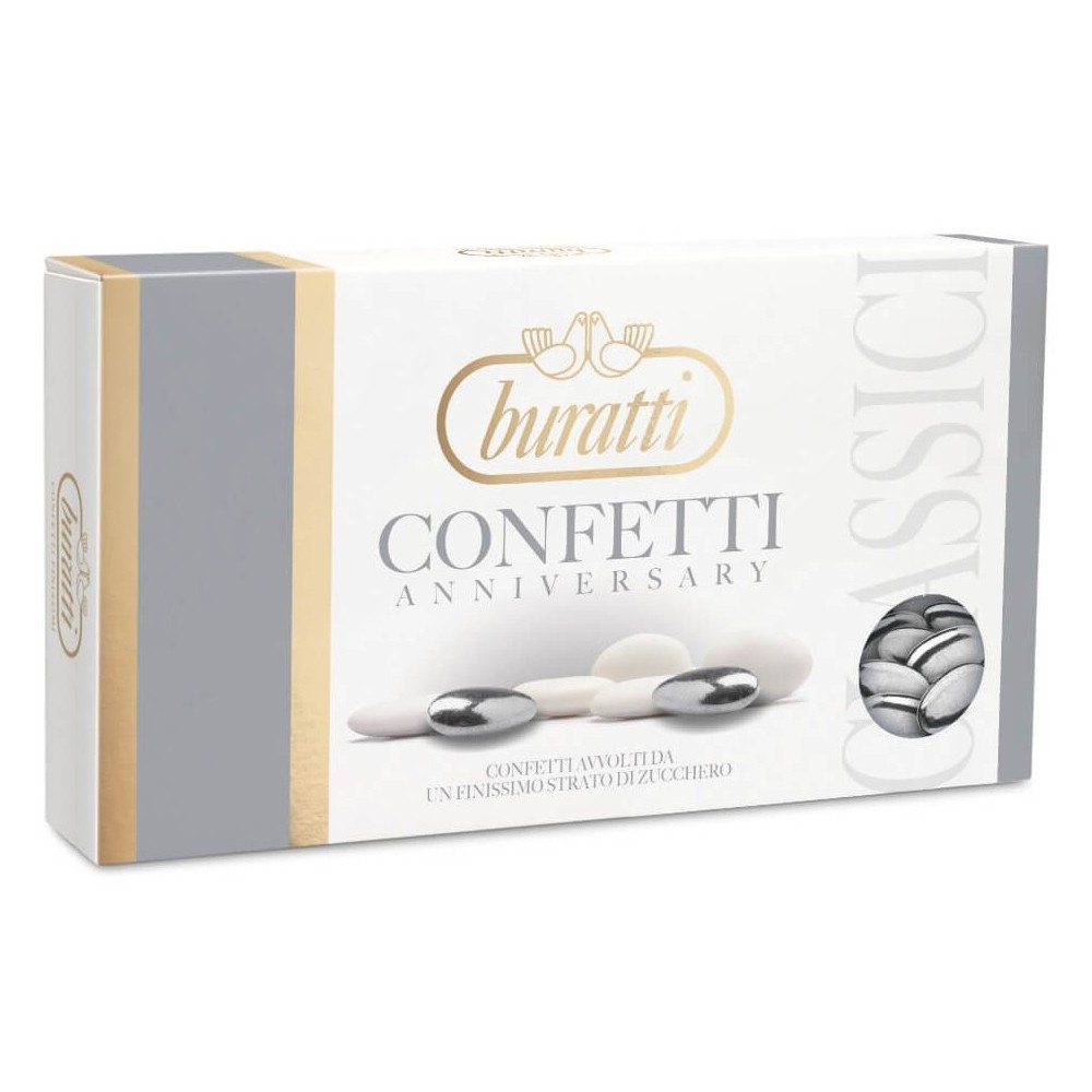 Confetti Argento alla Mandorla 500g | Graziano Sas