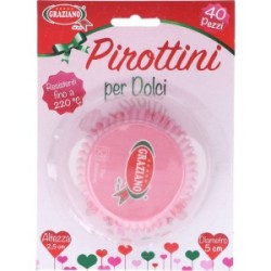 Pirottini Monocolore Rosa