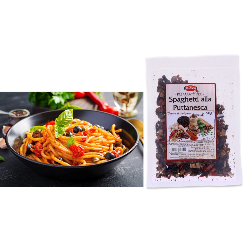 Preparato per Spaghetti alla Puttanesca | Graziano Sas