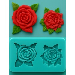 Stampo Silicone 2 Rose | Graziano Sas