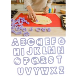 Stampini Lettere Plastica 26 pz | Graziano Sas