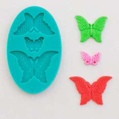 Stampino in Silicone 3 Farfalle | Graziano Sas