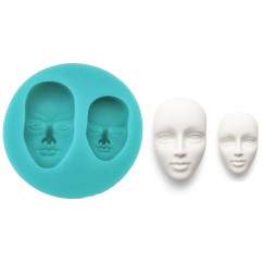 Stampo Silicone Volti | Graziano Sas