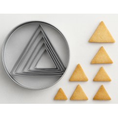 Tagliapasta Acciaio Triangolare Pz.6 | Graziano Sas