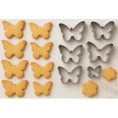 Stampini tagliapasta Farfalle Pz.8 | Graziano Sas