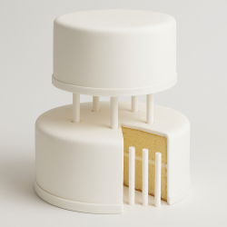 Pioli per Torta BIG 5 pz | Graziano Sas