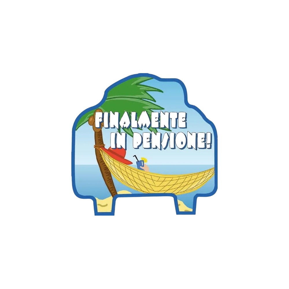 Candelina "Finalmente in Pensione" | Graziano Sas
