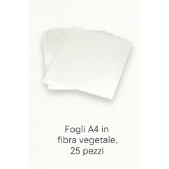 Fogli in Fibra Vegetale A4 – 25 Pezzi | Graziano Sas