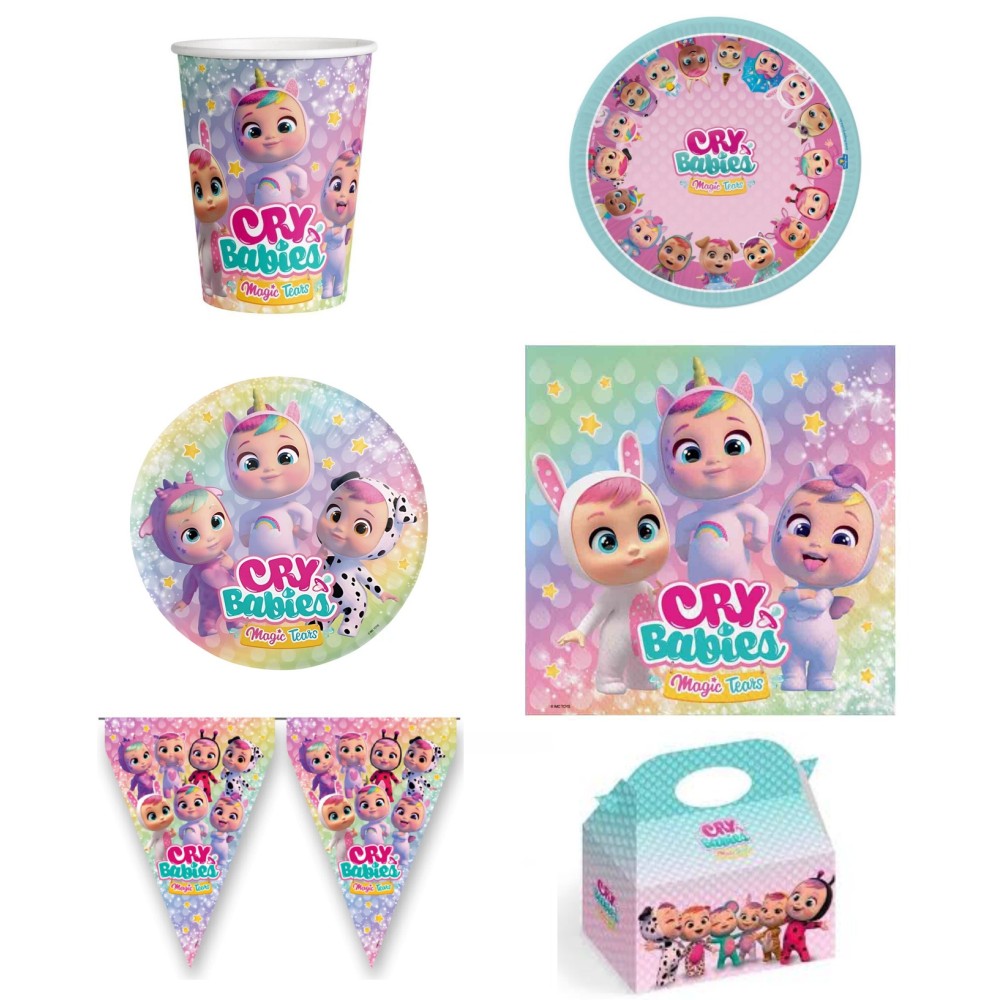 Coordinato Festa Cry Babies Tavola Completa | Graziano