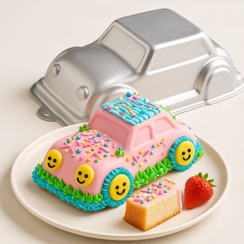 Teglia Torta 3D Auto | Graziano Sas