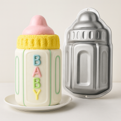 Teglia Torta 3D Biberon | Graziano Sas