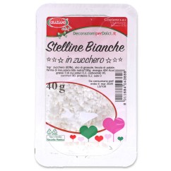 Stelline bianche 4-6 mm 40g | Graziano Sas