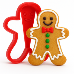 Tagliapasta Omino Gingerbread PLA | Graziano Sas