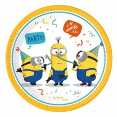 Minions Piatti Grandi 8 Pz | Graziano Sas