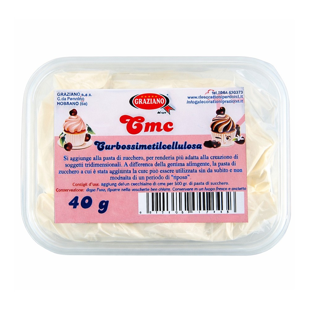 CMC - Carbossimetilcellulosa 40g | Graziano Sas