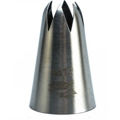 Beccuccio per Zeppole Grande a Stella Chiusa SA12 in Acciaio Inox | Graziano Sas