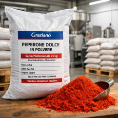Peperone Dolce in Polvere 25 kg Professionale | Graziano