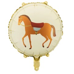 Palloncino Mylar Cavallo 45 cm Aria o Elio | Graziano