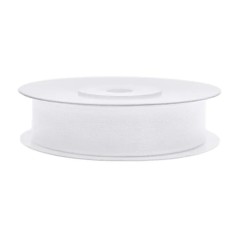 Nastro Chiffon Bianco 12 mm x 25 m per Decorazioni | Graziano