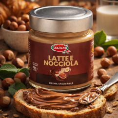 Crema Spalmabile Latte e Nocciola 200g | Graziano