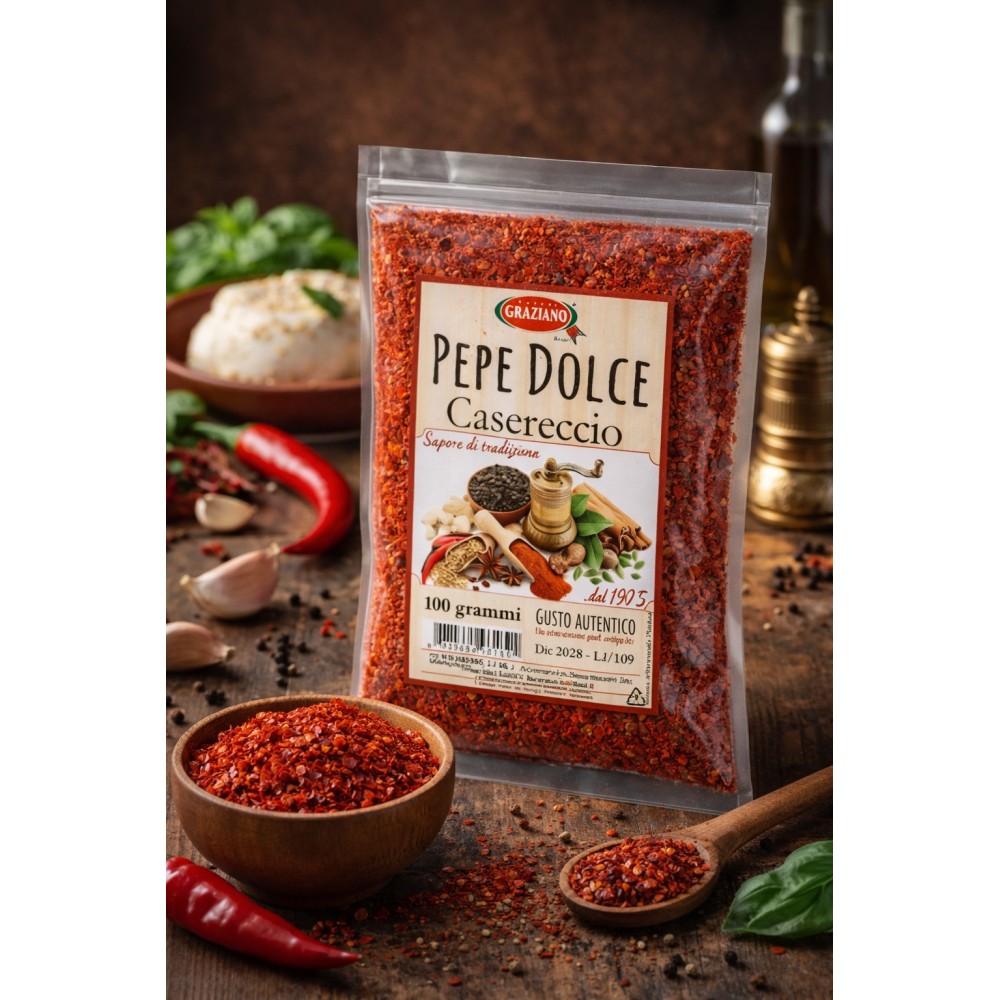 Pepe Dolce Casereccio 100 g | Graziano Sas